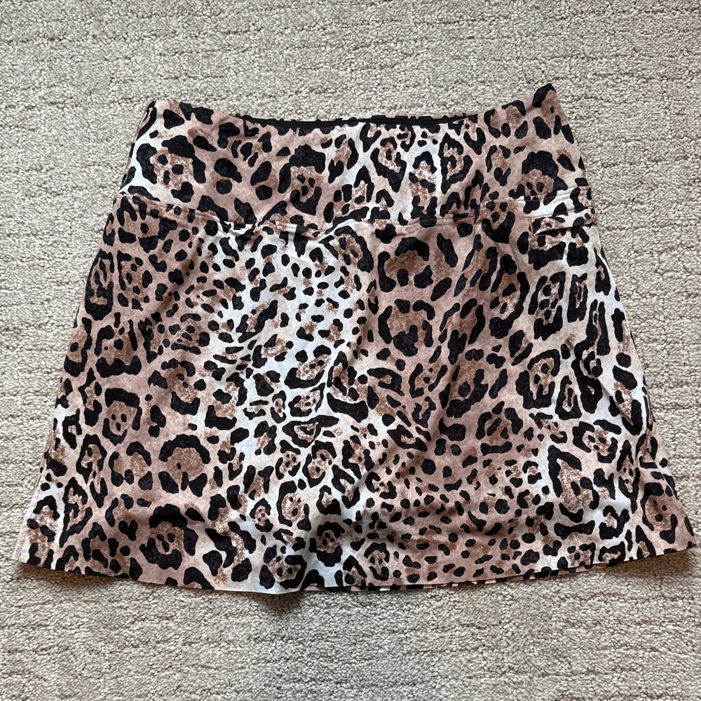 Greyson Animal Print Golf/Tennis/Daily Mini Skirt